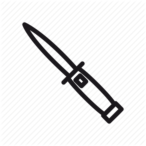 Dagger, Knife Icon