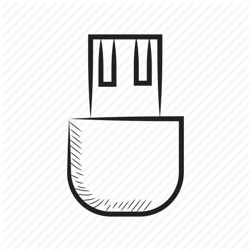 Flash Drive, Plug, Save, Storage, Thumbdrive, Usb Icon