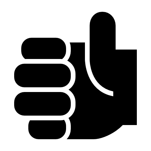 Great Thumb Symbol Icon Free Icons Download