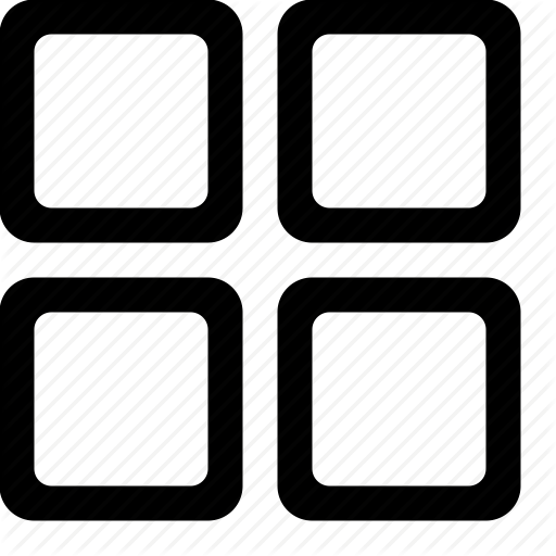 Menu, Squared, Squares, Thumbnail, Thumbnails, Tiles Icon