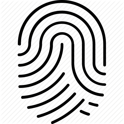 Biometric, Identification, Scanning, Sensor, Thumbprint Icon