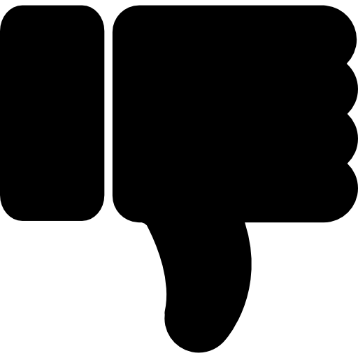 Thumb Down Icons Free Download