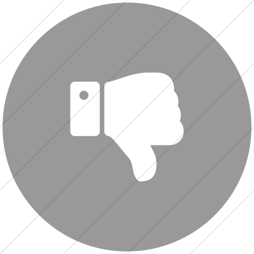 Flat Circle White On Light Gray Bootstrap Font Awesome