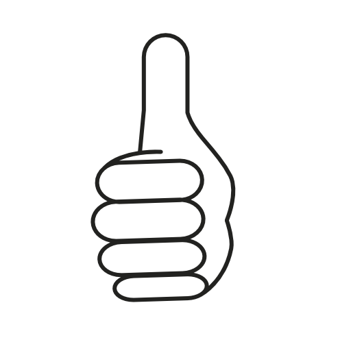Thumbs Up Sign Icon Free Icons Download