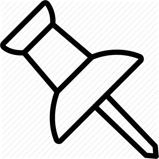 Office, Paper, Pin, Push, Pushpin, Thumb, Thumbtack Icon