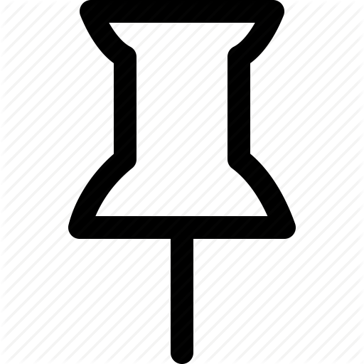 Bookmark, Marker, Pin, Push Pin, Thumbtack Icon