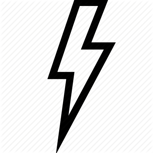Lightning, Thunderbolt Icon