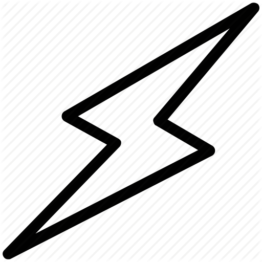 Thunder Black And White Logo Png Images