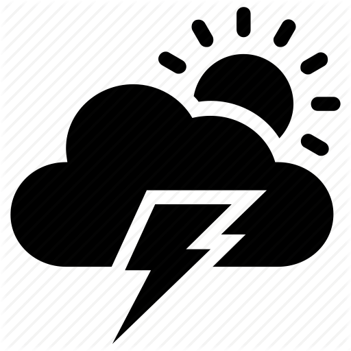 Cloud, Light, Sun, Thunderstorm Icon Icon