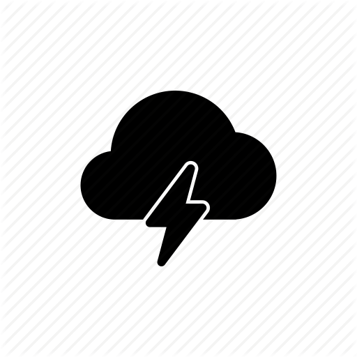 Cloud, Cloudy, Meteo, Thunder, Thunderstorm, Weather Icon