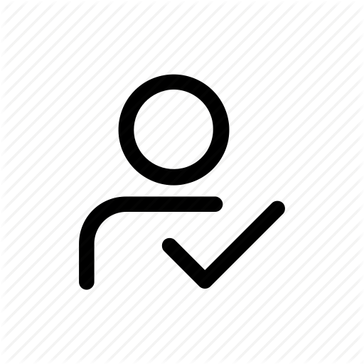 Approved, Person, Tick Icon