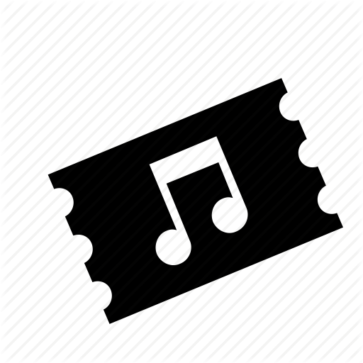 Vector Ticket Music Huge Freebie! Download For Powerpoint