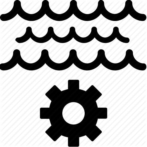 Ecological, Ecology, Energy, Environment, Tidal Icon