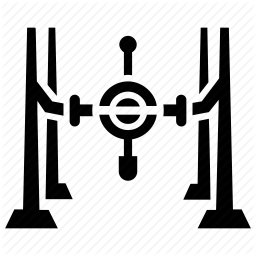 Fighter Plane, Plane, Space Fighter, Spaceship, Tie Fighter Icon