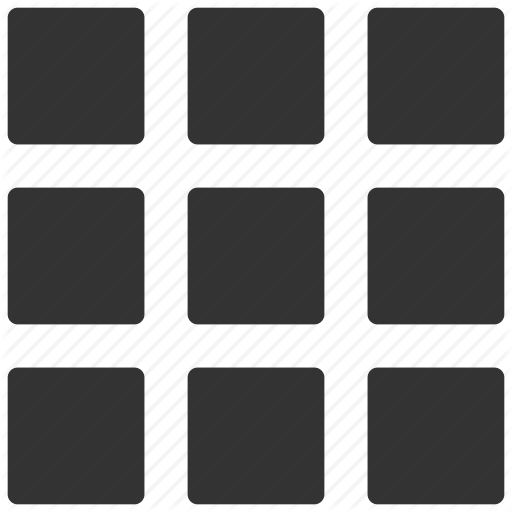 Apps, Grid, List, Menu, Tile Icon