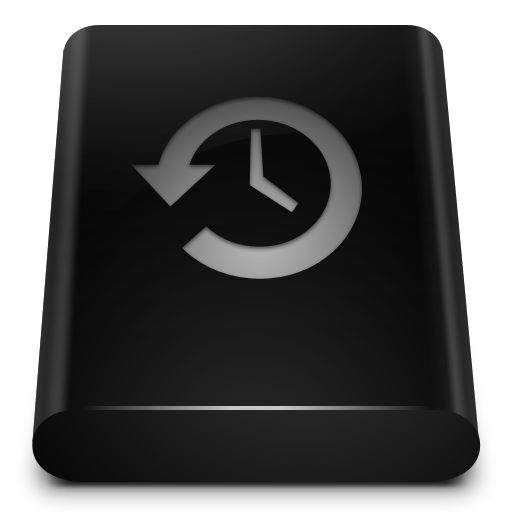 Black Drive Backup Icons, Free Icons In Blend