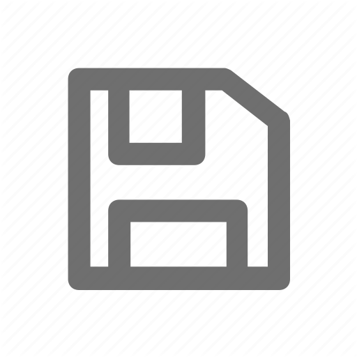 Disk, Diskette, Save, Ui Icon