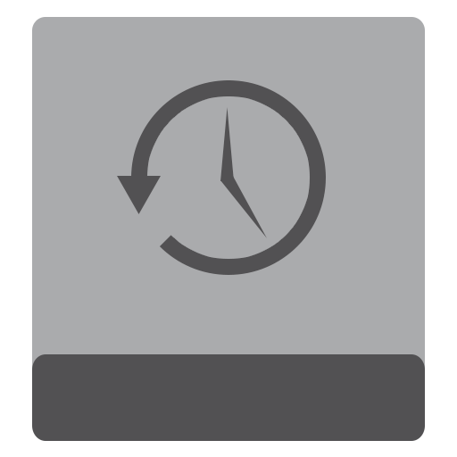 Timemachine, Hdd Icon
