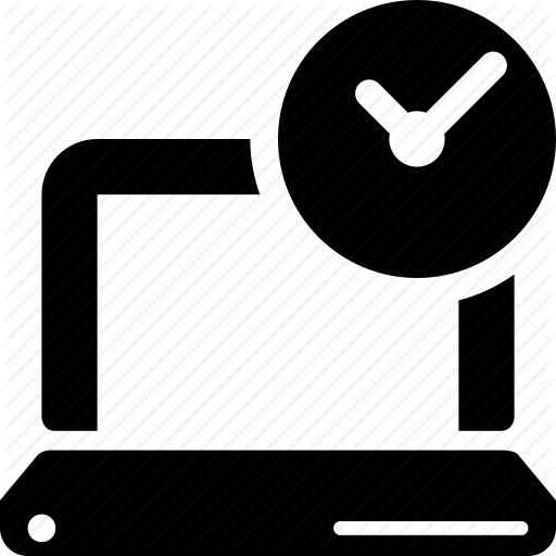 Computer, Delay, Laptop, Planning, Schedule, Time Icon