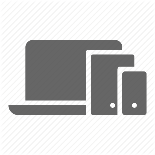 Computer, Ipad, Iphone, Laptop, Responsive, Smartphone, Tablet Icon