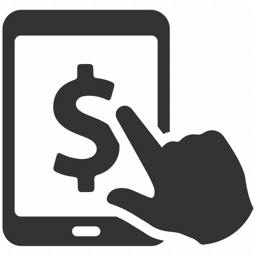 Banking, Dollar, Earnings, Finance, Ipad, Money, Tablet Icon