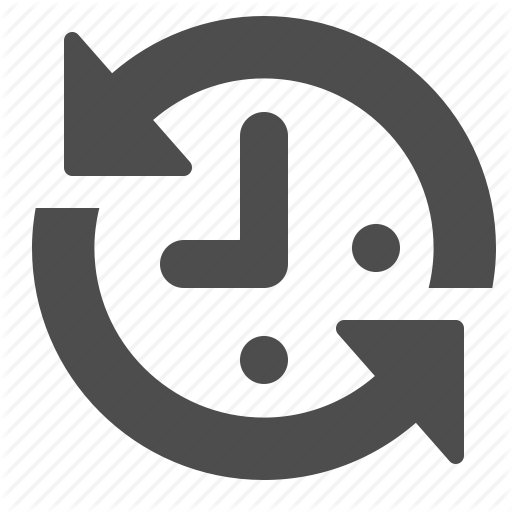 Arrows, Clock, Deadline, Time Icon