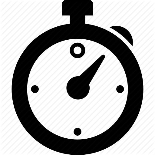 Alarm, Chronograph, History, Performance, Period, Timer Icon