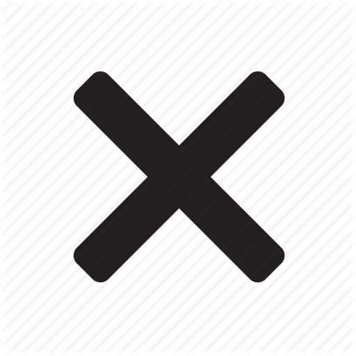Close, Cross, Multiply, Times, X Icon
