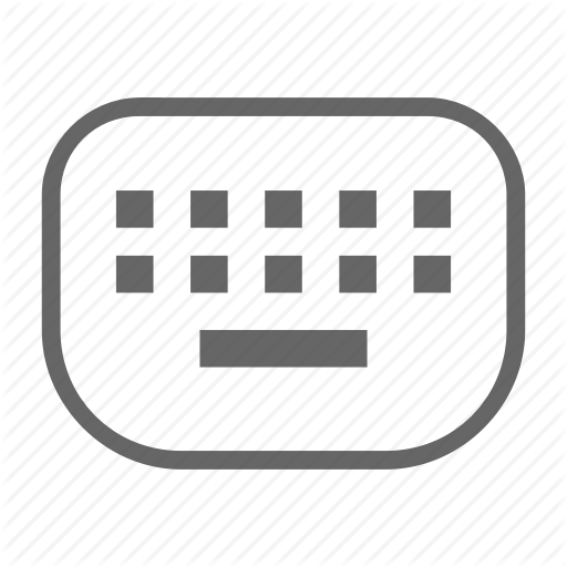 Keyboard, Keys, Write Icon