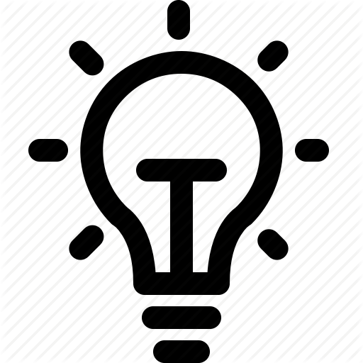 Bulb, Idea, Light, Note, Tip, Web, Yumminky Icon