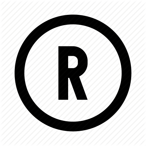 R, Registered, Sign, Trademark Icon