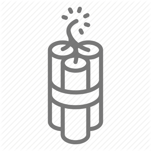 Dynamite, Explode, Robbery, Tnt Icon