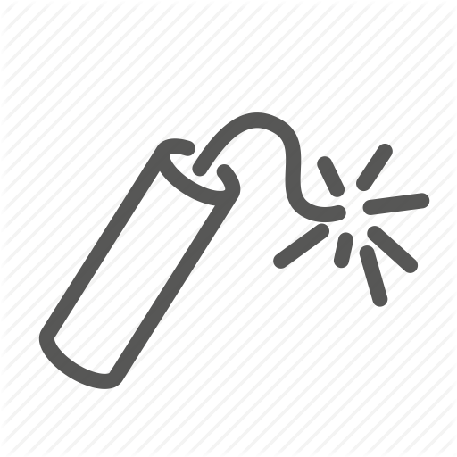 Dynamite, Explosion, Terrorist, Tnt Icon