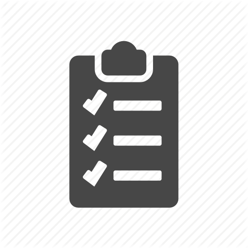 Check Mark, Checklist, To Do List Icon