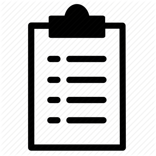 Checked List, Checklist, Job, List, Listing, Tasks, To Do List Icon