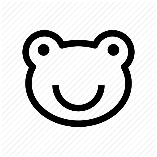 Amphibian, Animal, Frog, Frog Face, Toad Icon