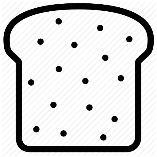 Bread, Food, Toast, Toaster Icon
