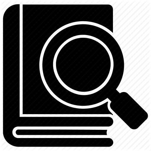 Book Finding, Book Search, Book With Magnifier, Online Books