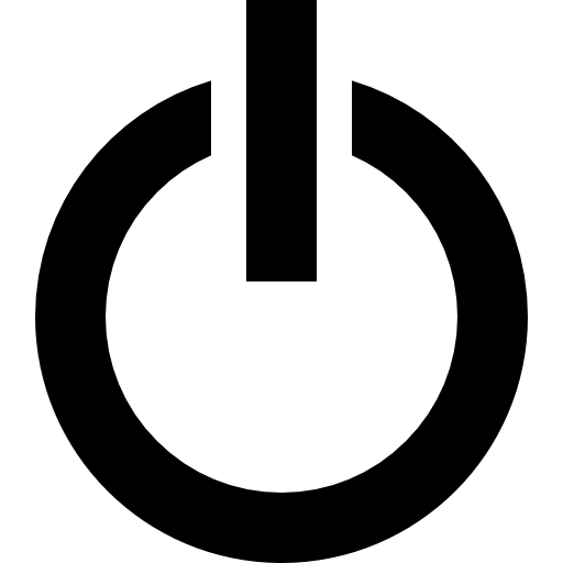 Power Switch Outline Icons Free Download