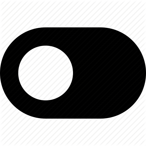 Control, Off, Power, Settings, Slider, Switch, Toggle Icon