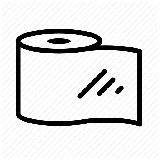 Napkins, Page, Paper, Paper Roll, Roll, Toilet Paper Icon