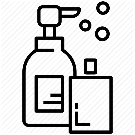 Bathroom Amenities, Clean, Gel, Lotion, Shampoo, Soap, Toiletries Icon