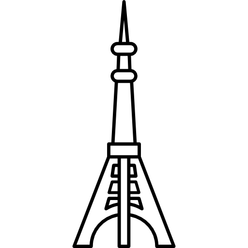 Tokyo Tower Icons Free Download