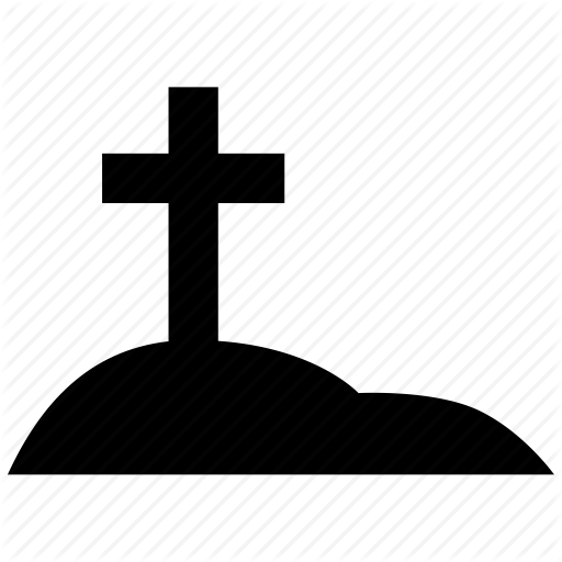 Christian, Cross, Crucify, Grave, Halloween, Religion, Tomb Icon