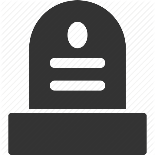 Danger, Dead, Death, Die, Gravestone, Rip, Tombstone Icon