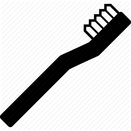 Brush, Clean, Dental, Hygiene, Toothbrush Icon