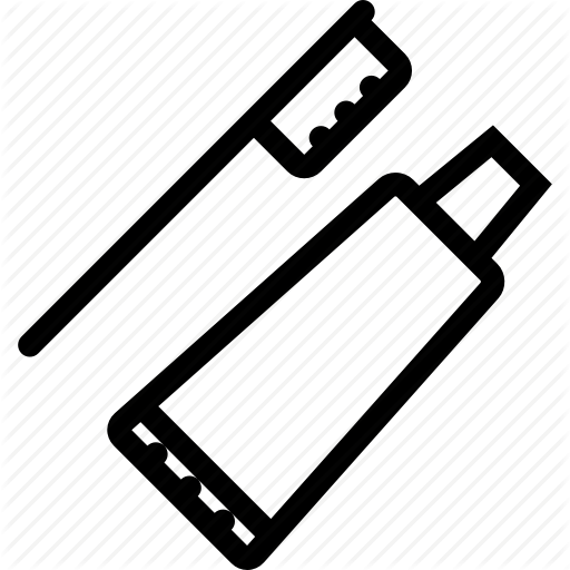 Dental, Dentist, Tooth, Toothbrush Icon