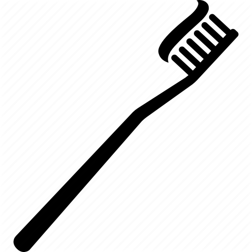 Brush, Hygiene, Oral, Paste, Tooth, Toothbrush, Toothpaste Icon