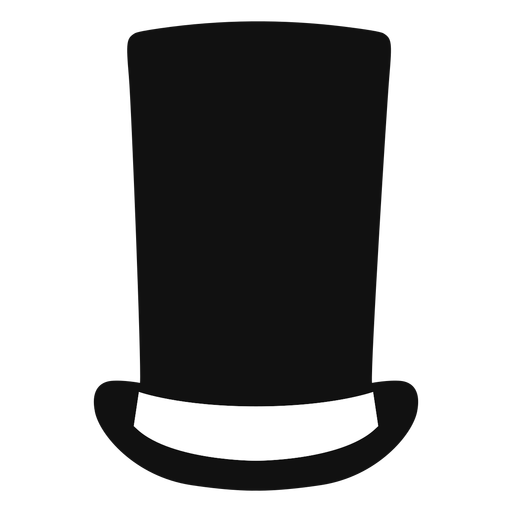 Stove Pipe Hat Flat Icon
