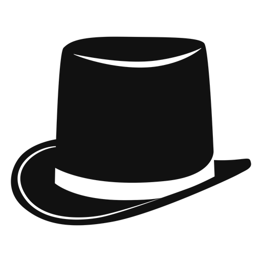 Top Hat Flat Icon